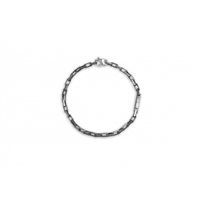 Bracelet Borsari gioielli Man TORQUE in Silver Diamante BR-TOR03BR
